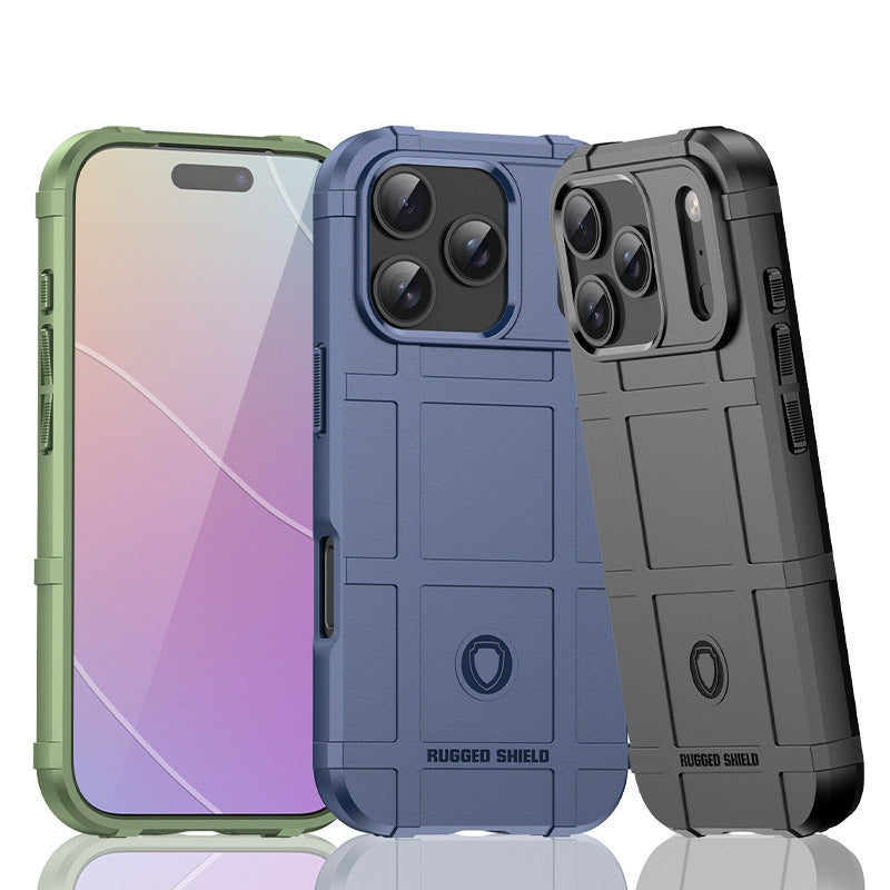 Apple iPhone 17/Air/Pro/Max - Military Rugged Shield Heavy Duty Drop Proof Shockproof Case - i-Station Mobile Phone & Electronic Device Repair and Accessories