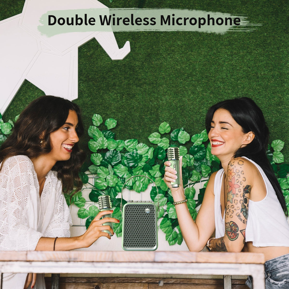 Divoom Songbird-HQ Portable Karaoke Bluetooth Speaker | Home KTV Sound Set 50W Powerful Sound, 6 Microphone Modes, Bluetooth 5.2 Connectivity, 36Wh Battery Capacity - i-Station Mobile Phone & Electronic Device Repair and Accessories