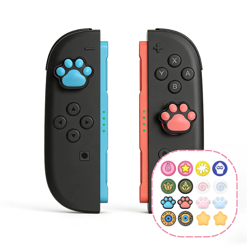 Load image into Gallery viewer, Nintendo Switch 2 (2025) - IINE Cute Cartoon Silicone Joy-con Thumb Grips (One Set)