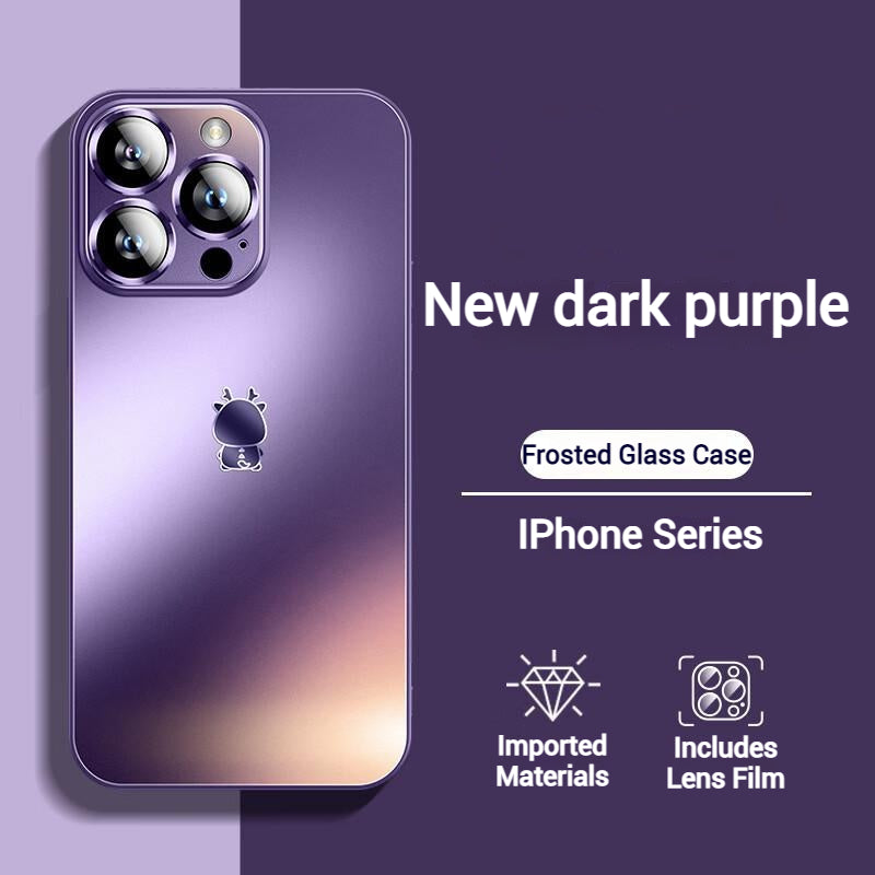 Load image into Gallery viewer, Apple iPhone 12/Pro/Pro Max Metal Matte Frosted Glass Anti-drop Essentials Series Case - i-Station Mobile Phone & Electronic Device Repair and Accessories