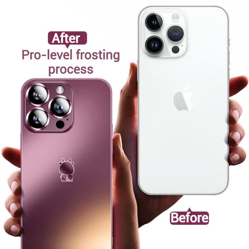 Load image into Gallery viewer, Apple iPhone 12/Pro/Pro Max Metal Matte Frosted Glass Anti-drop Essentials Series Case - i-Station Mobile Phone & Electronic Device Repair and Accessories