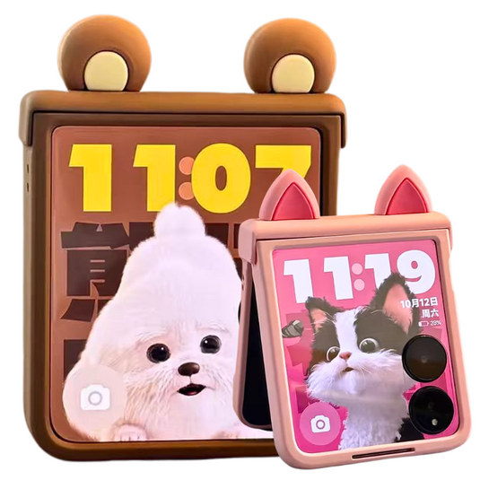 Xiaomi Mix Flip Cartoon Shell Film Integrated Anti-drop Fashion-Forward Series Case - i-Station Mobile Phone & Electronic Device Repair and Accessories