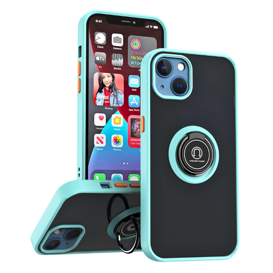 Apple iPhone 15/15 Plus/15 Pro/15 Pro Max TPU Magnet Ring Holder Case - i-Station Mobile Phone & Electronic Device Repair and Accessories