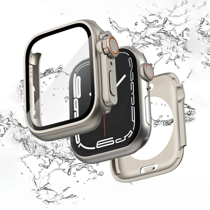 Load image into Gallery viewer, Apple Watch Series 4/5/6/SE/7/8 - Simple Full Cover Shockproof Ultra Waterproof Case - i-Station Mobile Phone & Electronic Device Repair and Accessories