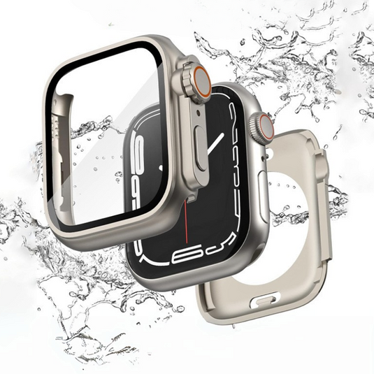 Apple Watch Series 4/5/6/SE/7/8 - Simple Full Cover Shockproof Ultra Waterproof Case - i-Station Mobile Phone & Electronic Device Repair and Accessories