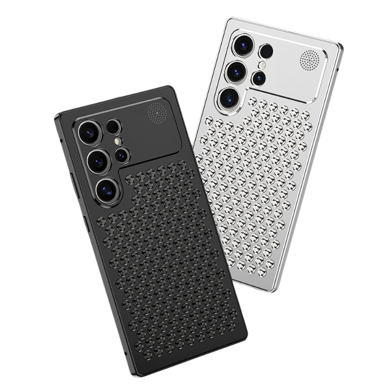 Load image into Gallery viewer, Samsung galaxy S25 Ultra 5G (SM-S938) - Fashion Aromatherapy Heat Dissipation Aluminum Alloy Metal Case - i-Station Mobile Phone & Electronic Device Repair and Accessories