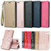 Samsung Galaxy "Note" Series Hanman Premium Quality Flip Wallet Leather Case - i-Station