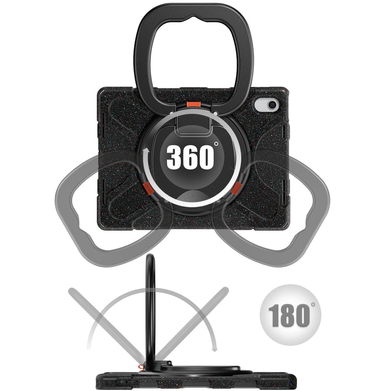 Load image into Gallery viewer, Apple 10th 2022 10.9“ EVA Kid Friendly Heavy Duty Ring Holder Stand Case - Polar Tech Australia