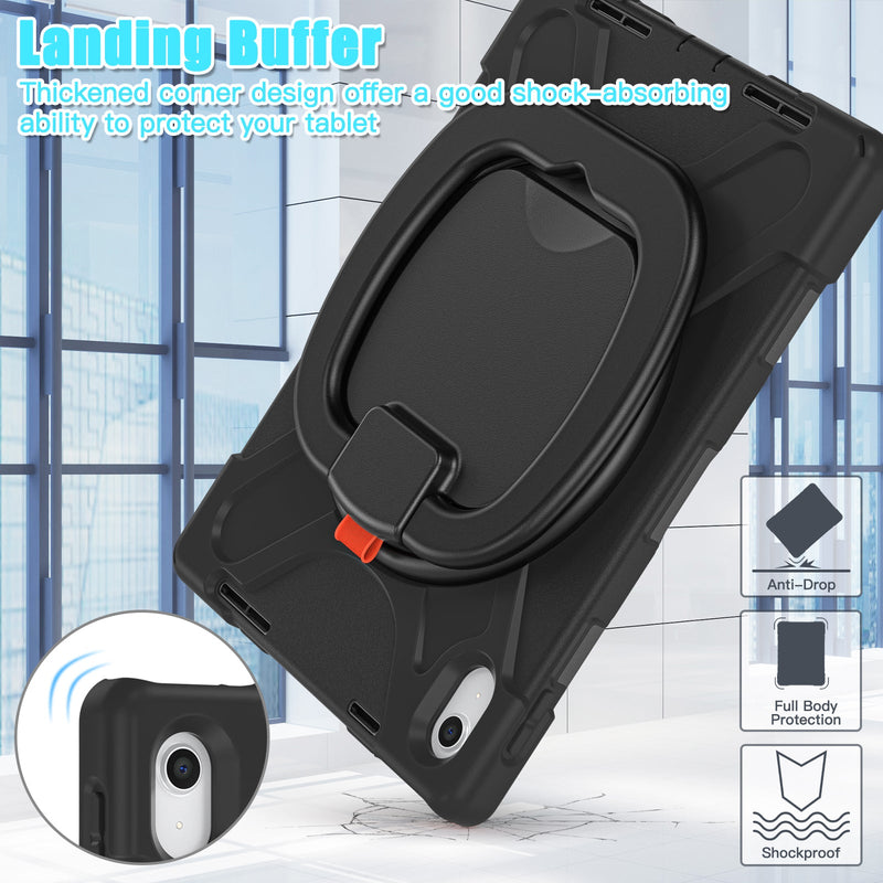 Load image into Gallery viewer, Apple 10th 2022 10.9“ EVA Kid Friendly Heavy Duty Ring Holder Stand Case - Polar Tech Australia
