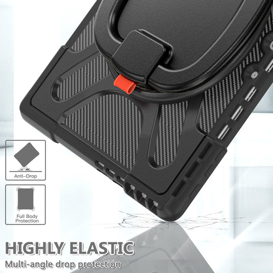 Microsoft Surface Pro 9 (2038) - 360 Degree Rotate Shockproof Heavy Duty Tough Stand Case Cover With Pen Holder - Polar Tech Australia