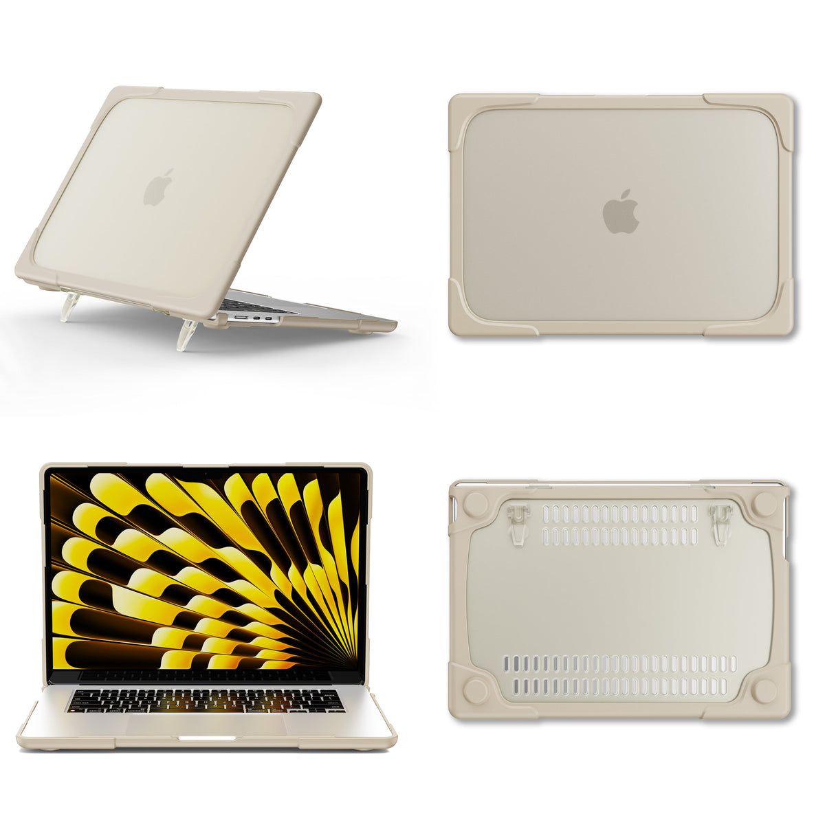Apple MacBook Air M2 Chip 2022 13" A2681 Shockproof Heavy Duty Tough Case Cover - Polar Tech Australia