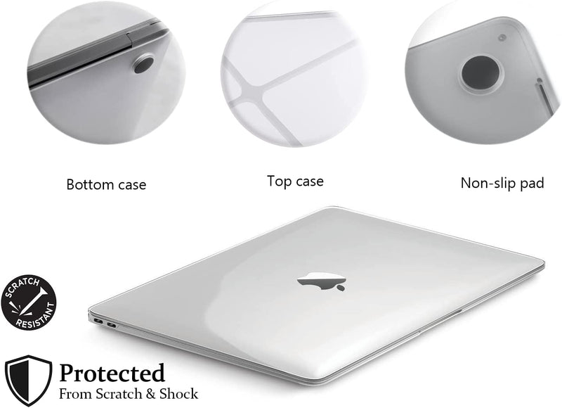 Load image into Gallery viewer, Apple MacBook Pro 15" A1707 & A1990 Transparent Clear Shockproof Heavy Duty Tough Case Cover - Polar Tech Australia