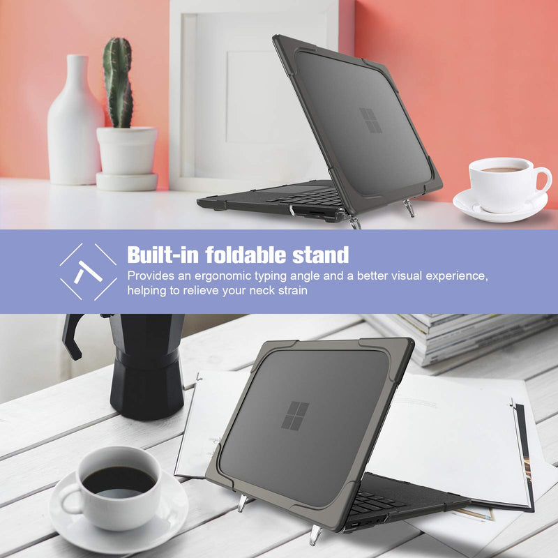 Load image into Gallery viewer, Microsoft Surface Laptop Go 1/2 12.4" Shockproof Heavy Duty Tough Case Cover - Polar Tech Australia