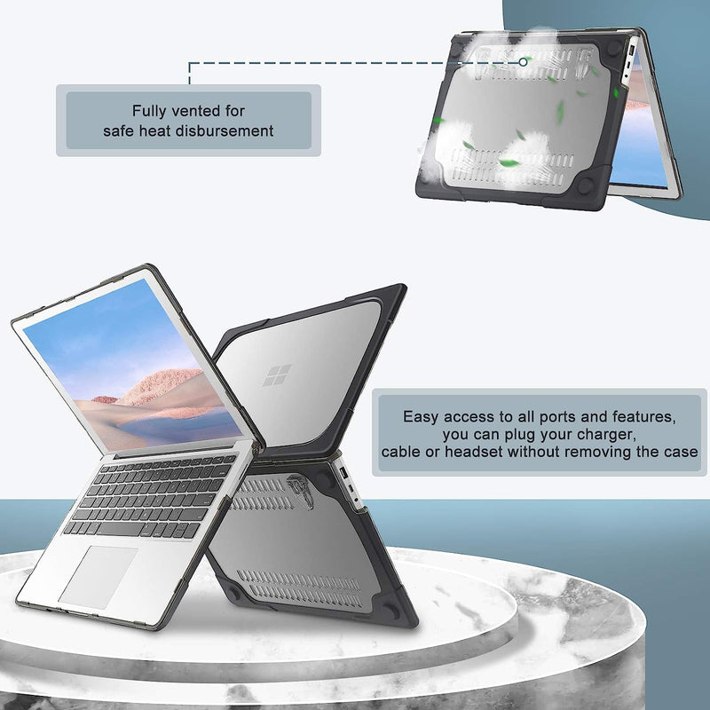 Load image into Gallery viewer, Microsoft Surface Laptop Go 1/2 12.4" Shockproof Heavy Duty Tough Case Cover - Polar Tech Australia