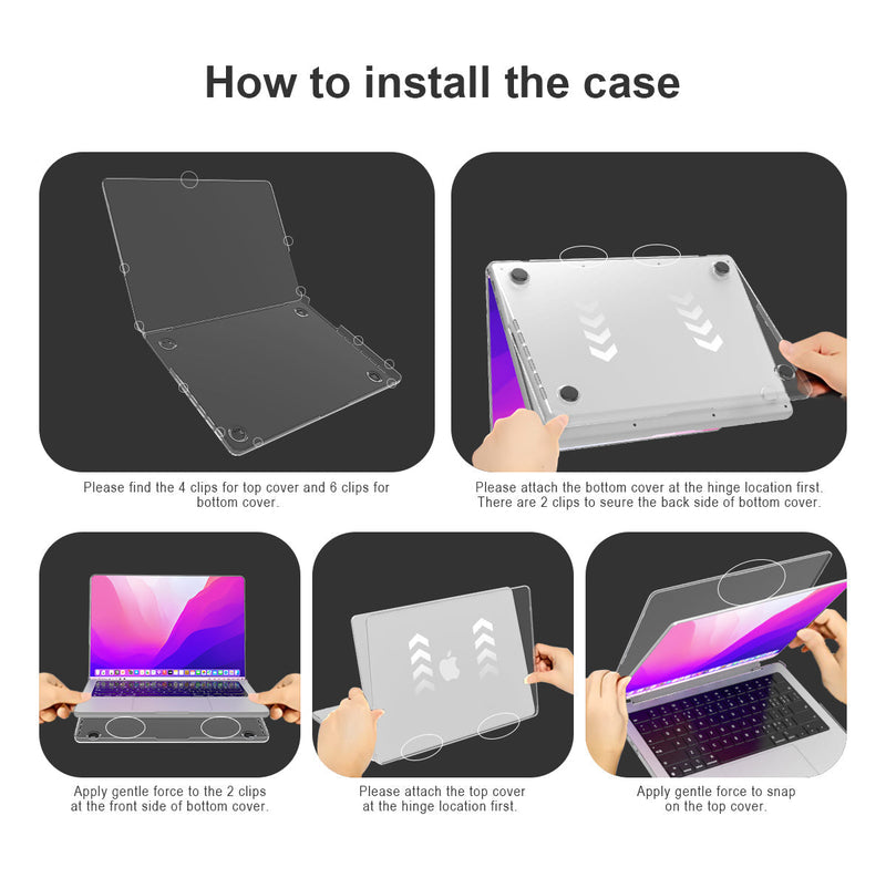 Load image into Gallery viewer, Benwis Apple MacBook Air 15.3" A2941 2023 Crystal Hard Shell Thin Protective Case Cover - Polar Tech Australia
