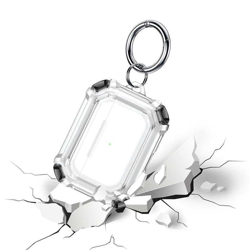 Load image into Gallery viewer, Apple AirPods Pro Transparent Heavy Duty Protecive Case With Key Ring - Polar Tech Australia