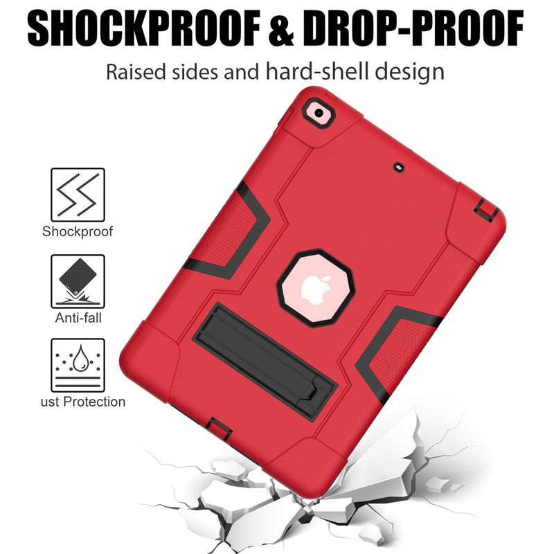 Load image into Gallery viewer, Apple iPad Air/Air 2/Pro 9.7"/5th (2017)/ 6th (2018) 9.7" Defender Heavy Duty Drop Proof Rugged Protective Stand Case - Polar Tech Australia