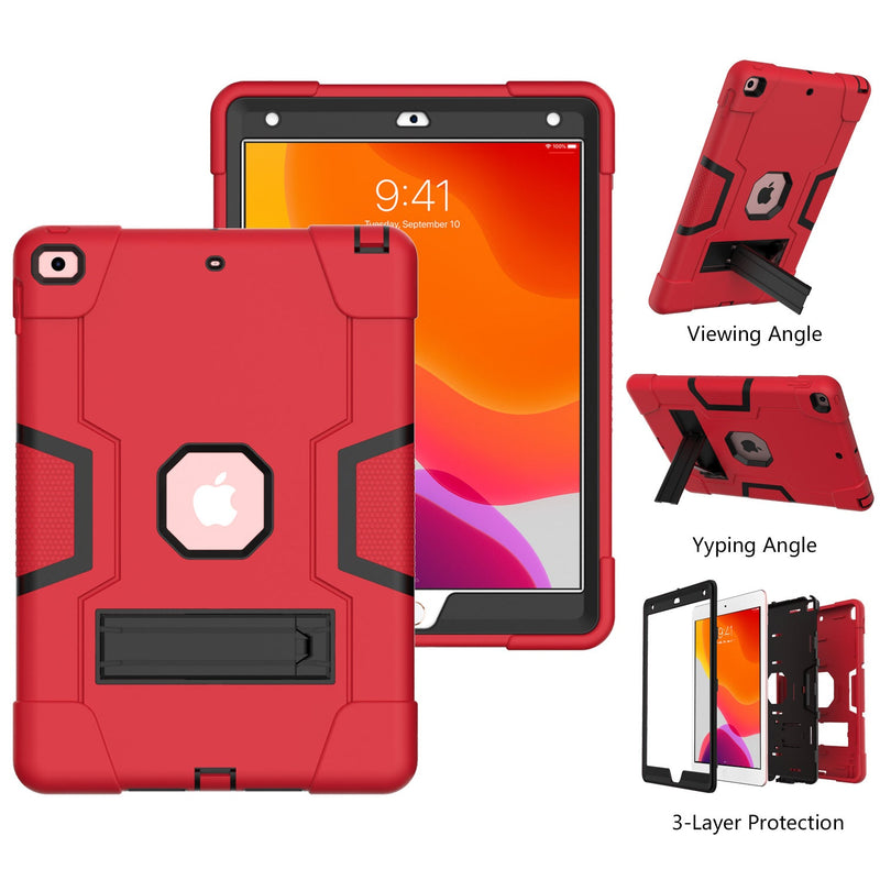 Load image into Gallery viewer, Apple iPad Mini 1/2/3 Defender Heavy Duty Drop Proof Rugged Protective Stand Case - Polar Tech Australia
