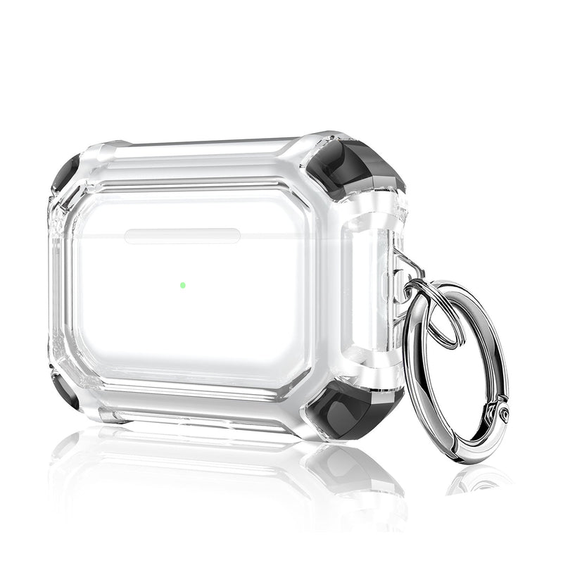 Load image into Gallery viewer, Apple AirPods Pro Transparent Heavy Duty Protecive Case With Key Ring - Polar Tech Australia