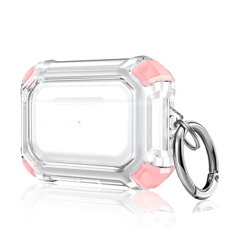 Load image into Gallery viewer, Apple AirPods Pro Transparent Heavy Duty Protecive Case With Key Ring - Polar Tech Australia