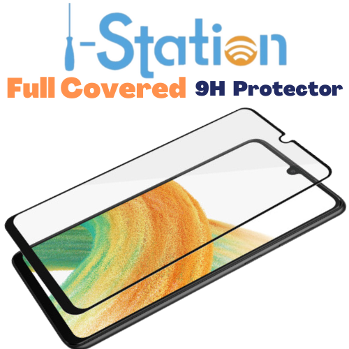 [Supply & Install] Samsung Galaxy "Note" Series Device 9H Tempered Glass Screen Protector Installation Service - i-Station