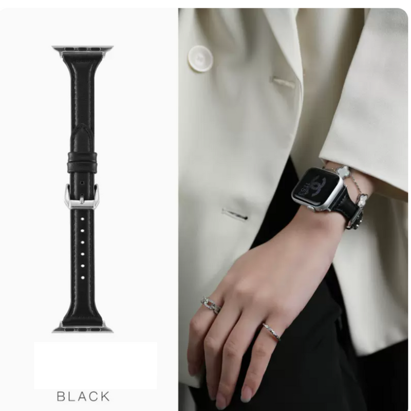 Load image into Gallery viewer, Apple Watch 1/2/3/4/5/SE/6/7/8 Leather Watch Band Strap - Polar Tech Australia