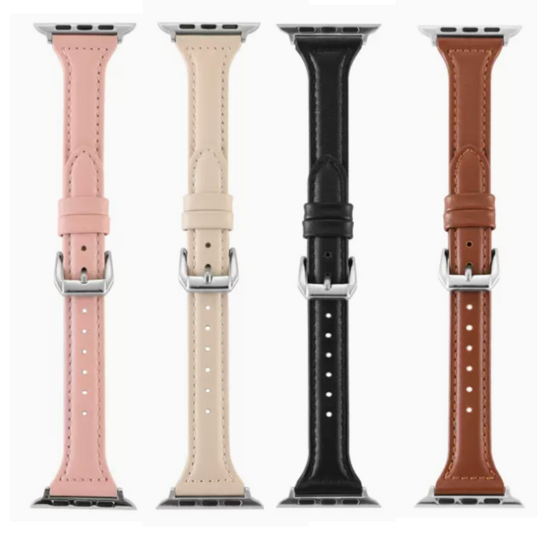 Load image into Gallery viewer, Apple Watch 1/2/3/4/5/SE/6/7/8 Leather Watch Band Strap - Polar Tech Australia