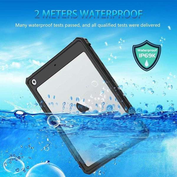 Load image into Gallery viewer, Apple iPad 7th 2019 & 8th 2020 & 9th 2021 10.2" Shellbox Waterproof Heavy Duty Lifeproof Style Case - Polar Tech Australia