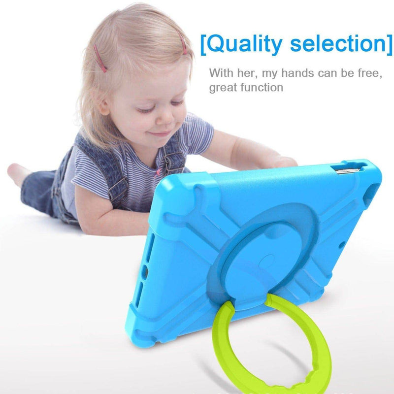 Load image into Gallery viewer, Apple iPad 7th 8th 9th 10.2" EVA Kid Friendly Heavy Duty Case with Handle Stand Ring - Polar Tech Australia