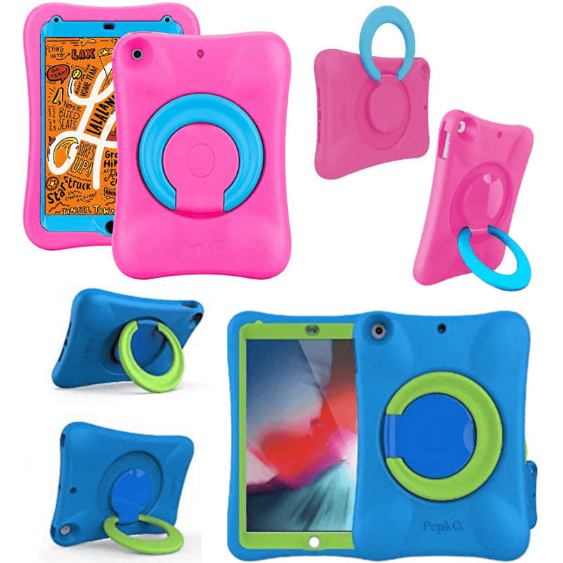 Load image into Gallery viewer, Apple iPad Air/Air 2/Pro 9.7"/5th (2017)/ 6th (2018) 9.7" EVA PRO Heavy Duty Case with Handle Stand Ring - Polar Tech Australia