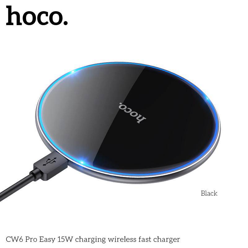 Load image into Gallery viewer, HOCO Ultra-Thin Easy Pro 15W Fast Wireless Charger Charging Pad (CW6 Pro) - Polar Tech Australia