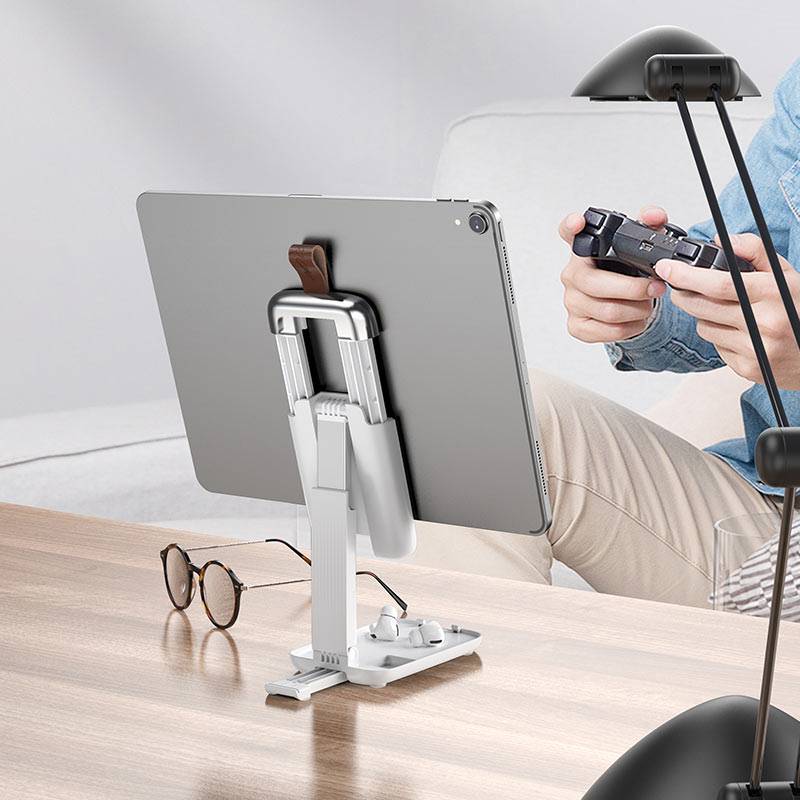 Load image into Gallery viewer, HOCO Universal Foldable Adjustable Desktop Phone & Tablet Holder 4.7"-14" (S28) - Polar Tech Australia
