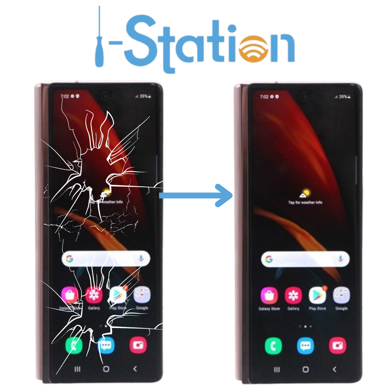 Load image into Gallery viewer, Samsung Galaxy Z Fold 1 (SM-F900F) Repair Service - i-Station