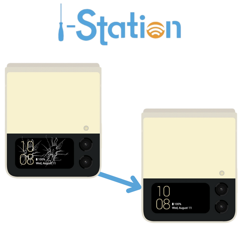 Load image into Gallery viewer, Samsung Galaxy Z Flip 3 5G (SM-F711B) Repair Service - i-Station