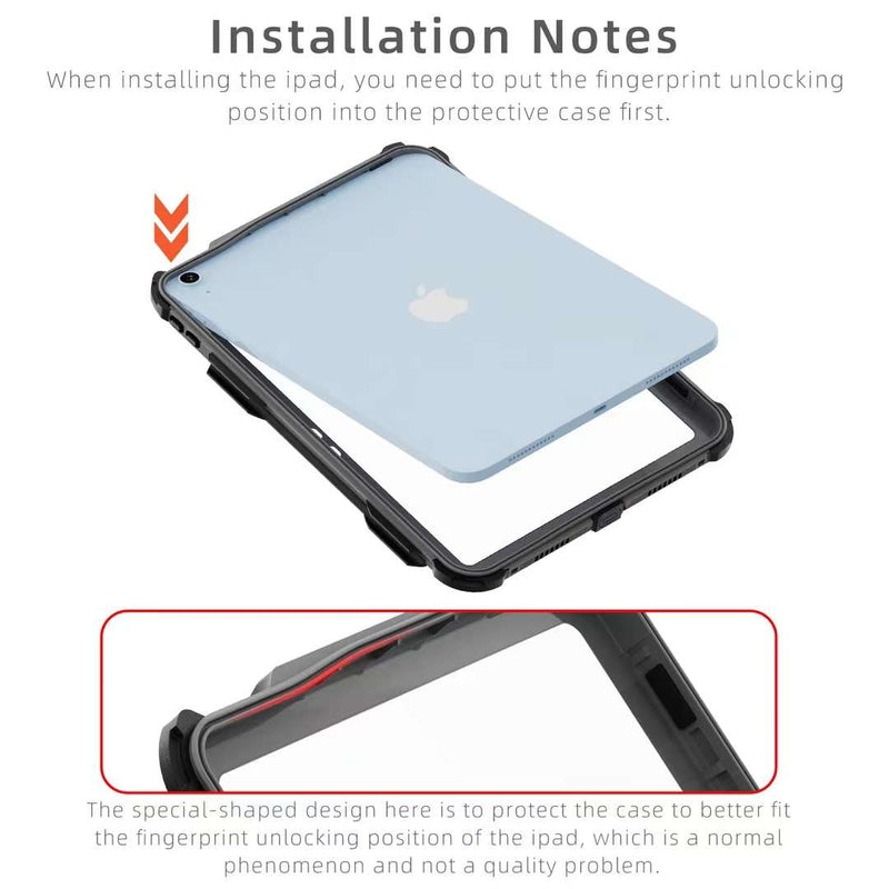 Load image into Gallery viewer, Apple iPad 10th 2022 10.9" Shellbox Waterproof Heavy Duty Lifeproof Style Case - Polar Tech Australia