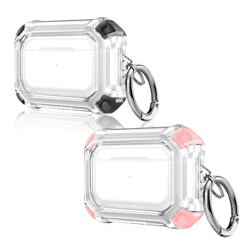 Load image into Gallery viewer, Apple AirPods 3 Transparent Heavy Duty Protecive Case With Key Ring - Polar Tech Australia