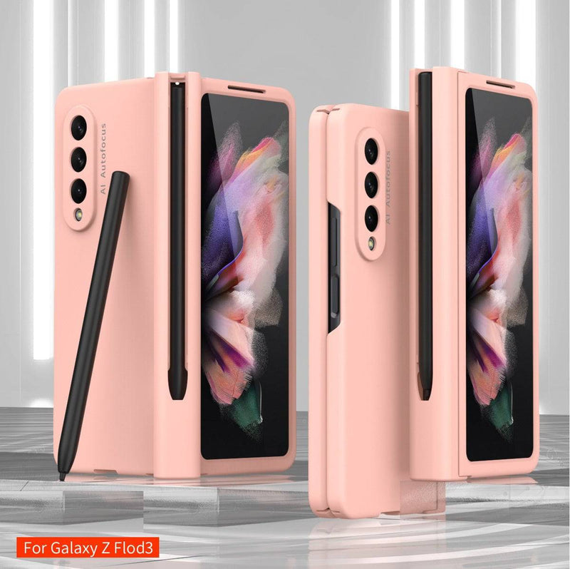 Load image into Gallery viewer, Samsung Galaxy Z Fold 3 5G (SM-F926) 360 Degree Full Covered Protection Transparent Hard Shell Case (Built-In Glass Protector) - Polar Tech Australia