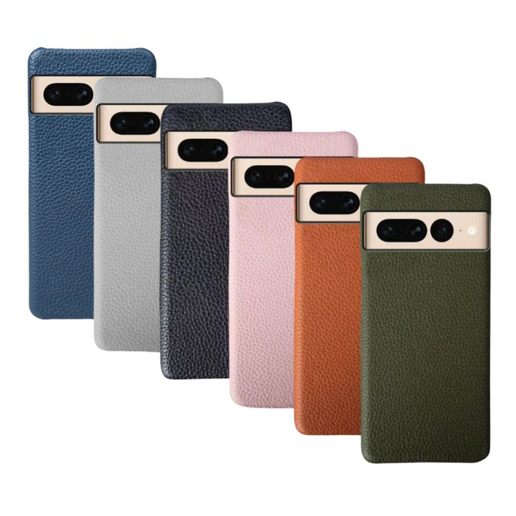 Premium Cowhide Leather Case for Google Pixel 7, 7a, and 7 Pro: Elegance Meets Durability