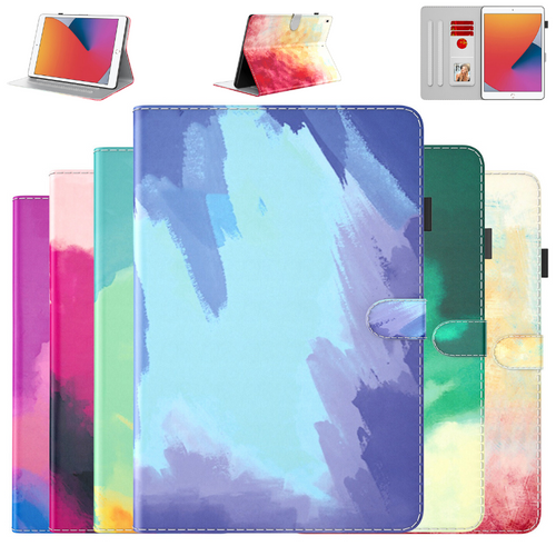 Apple iPad 7/8/9 10.2'' 7/8/9th Gen (2019/2020/2021) Ombre Full Cover Flip Case