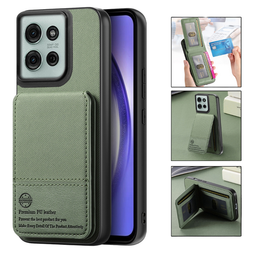 [With Card Slot][Built-in Holder] Motorola Moto Edge 50 Fusion/G85/S50 Neo - Shockproof Wallet Series Case