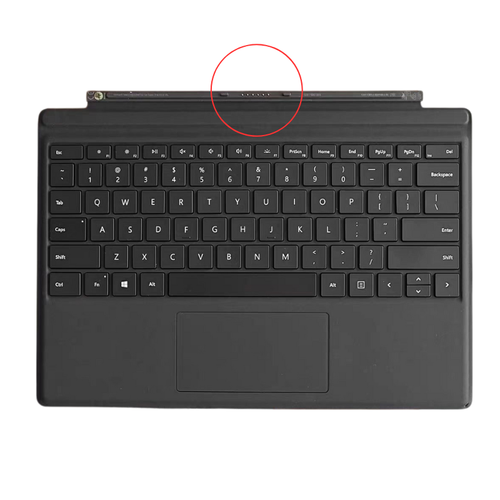 [With Backlit] Microsoft Surface Pro 3/4/5/6/7/7 Plus - Original Microsoft Surface Pro Type Cover Keyboard