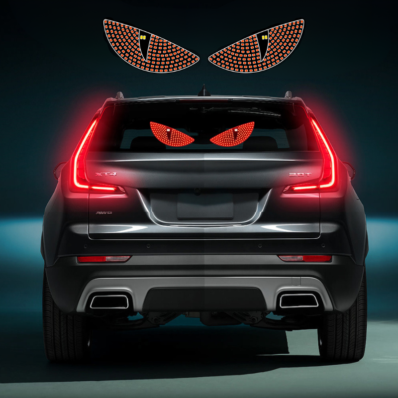 Load image into Gallery viewer, LED Demon Eye USB Wireless Car Ambient Light / Cool Car Decoration Lamp
