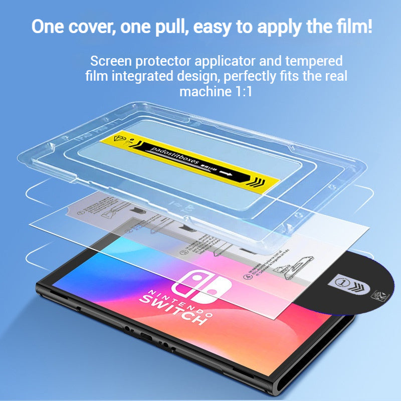 Load image into Gallery viewer, [Self-Installation Kit][HD] Nintendo Switch 2 (2025) - Full Covered 9H Tempered Glass Screen Protective Protector

