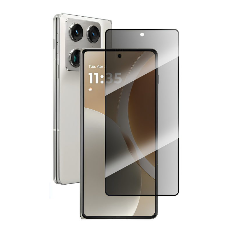 Load image into Gallery viewer, [Full Covered][Privacy] Motorola Moto Razr Fold - 9H Hardness Anti-Spy Tempered Glass Screen Protector
