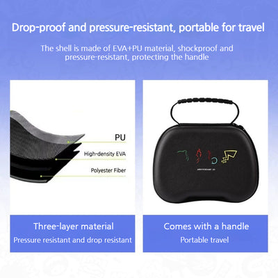 PS4/PS5 Pro/Slim Xenoblade Chronicles Game Controller Storage Case – Portable Protective Hard Shell Carrying Bag - i-Station Mobile Phone & Electronic Device Repair and Accessories