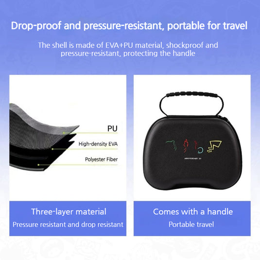 Nintendo Switch Lite/Oled Xenoblade Chronicles Controller Storage Case – Protective Hard Shell Carrying Case for Joy-Con & Pro Controller