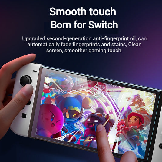 [Self-Installation Kit][HD] Nintendo Switch 2 (2025) - Full Covered 9H Tempered Glass Screen Protective Protector