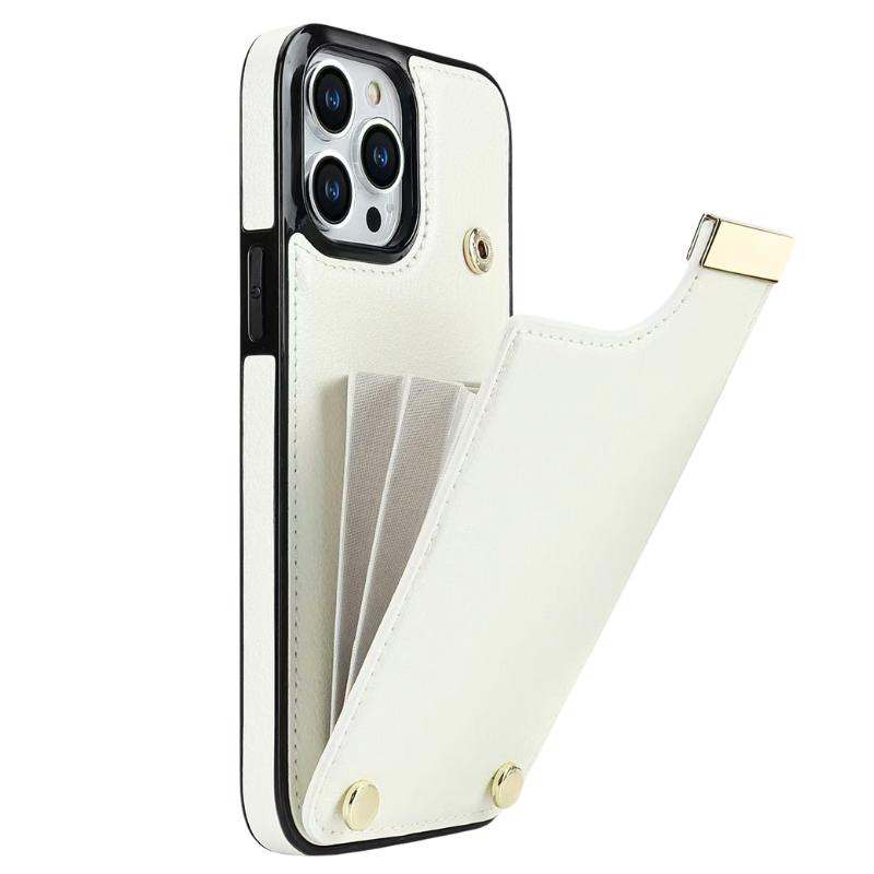 Load image into Gallery viewer, [With Card Slot] Apple iPhone 14/Plus/Pro/Pro Max Leather Minimalist Shockproof Wallet Series Case
