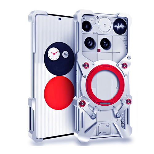 [With 360° Rotating Stand] Nothing Phone (3) - Aluminum Alloy Metal Frame Shockproof Case - i-Station Mobile Phone & Electronic Device Repair and Accessories