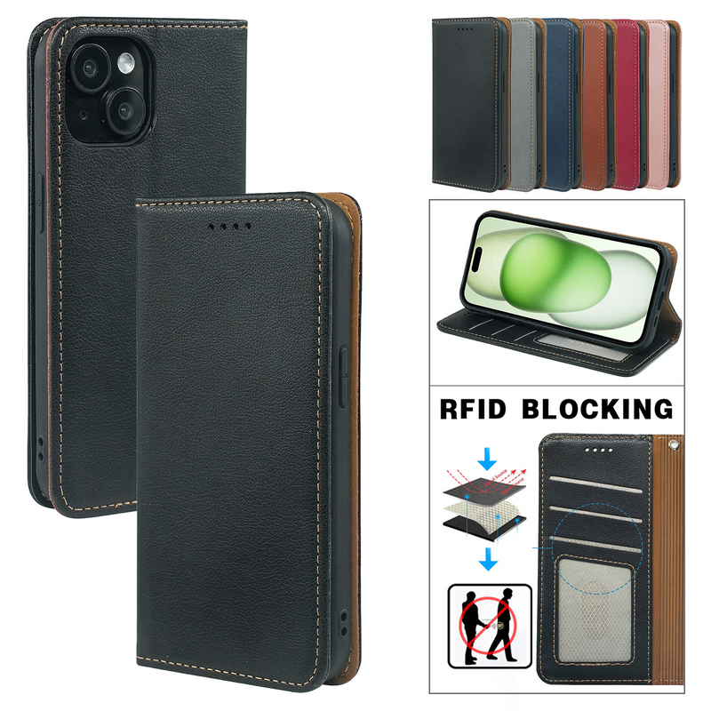 Load image into Gallery viewer, [With Card Slot] Vivo Y22 &amp; Y22s - Business PU Leather Flip Cover Shockproof Case
